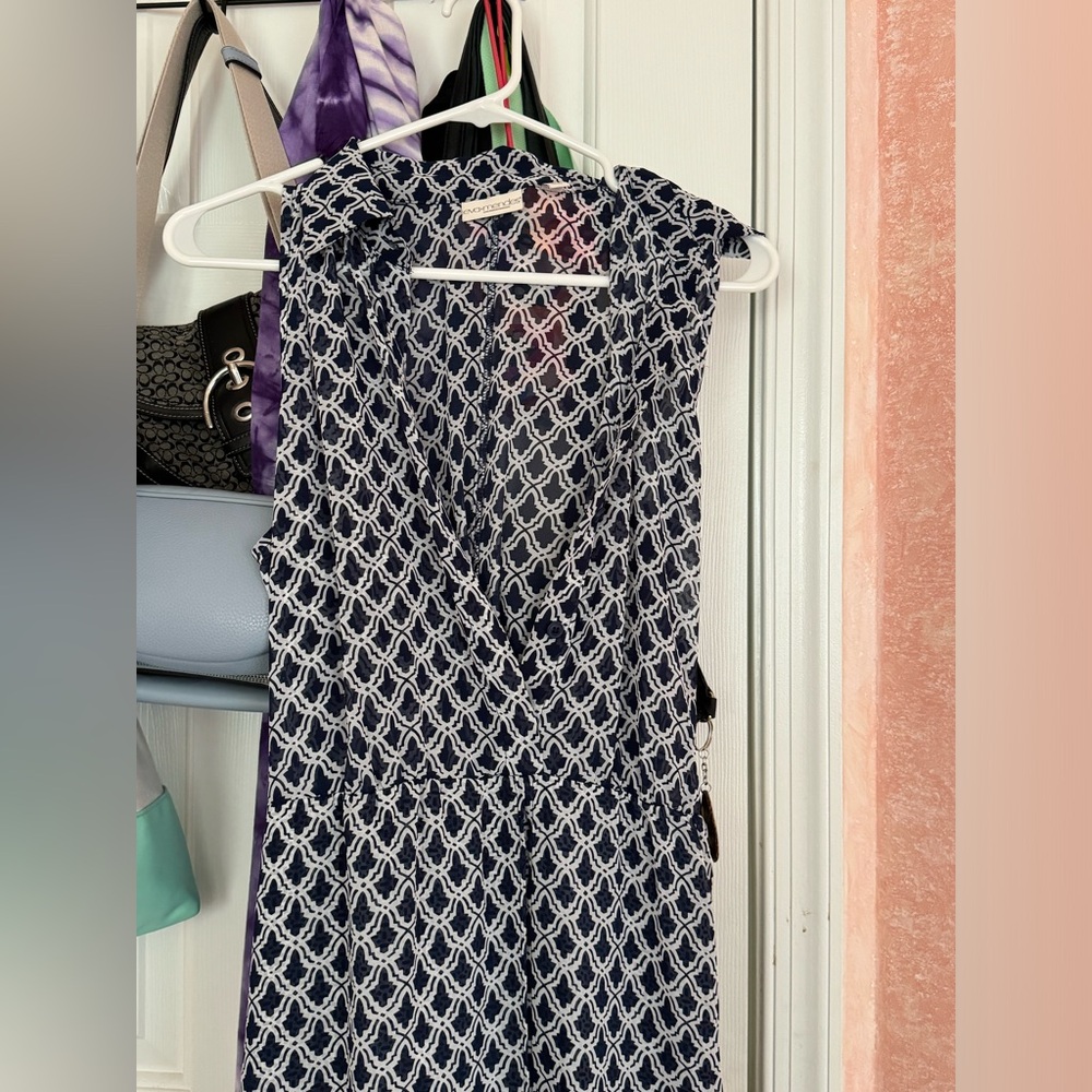 Long Navy Blue Dress